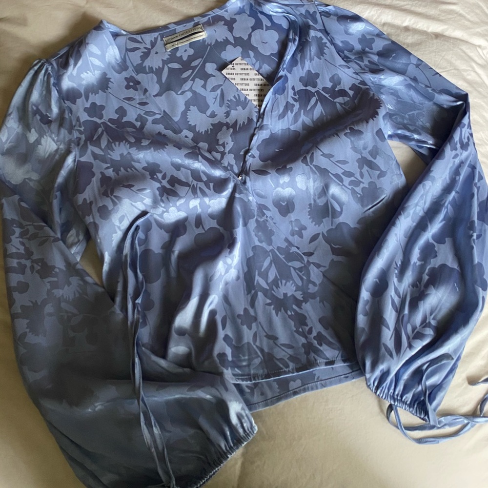 Urban Outfitters Silk Blouse